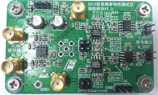 

Question E Simple Frequency Characteristic Tester Conditioning Module RLC Resonance Module+AD9854