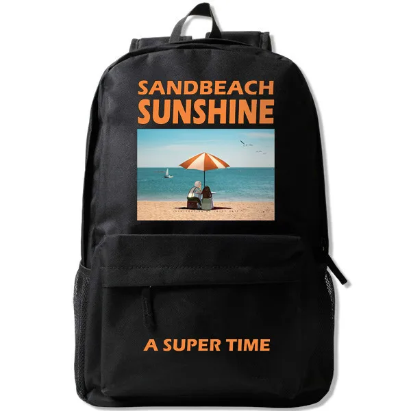 

Sandbeach Sunshine Backpack for Travelling A Super Time for Leisure Shoulder Bag