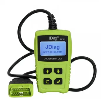 

JDiag JD101 OBDII EOBD CAN Code Scanner JD 101 OBD2 Car Diagnostic Scanner with Multi-languages