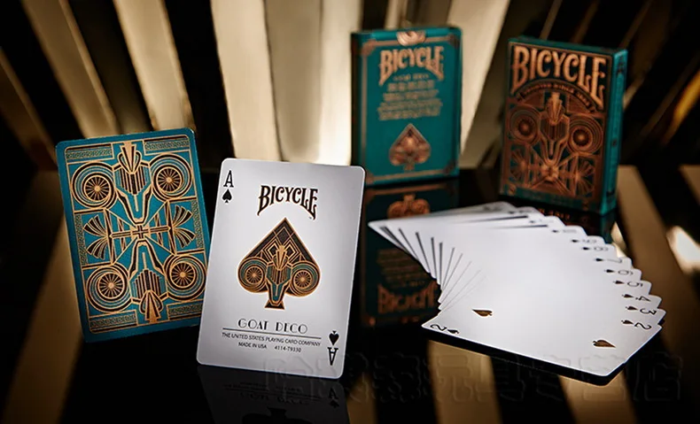 Bicycle Goat Deco Deck Standard Playing Cards USPCC Limited Edition Sealed New Magic Cards Magic Props Close Up Magic Tricks
