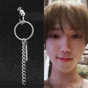 

KPOP DNA Korean V Earrings Earrings Long Men Bangtan Boys Stud Earring For Women Men Album Accessories Kpop