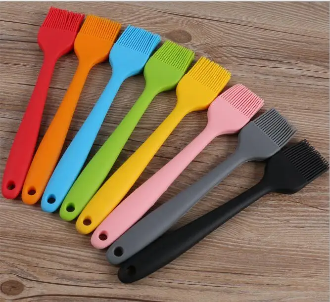 large size integrated handle silicone brush oil brush the baking
