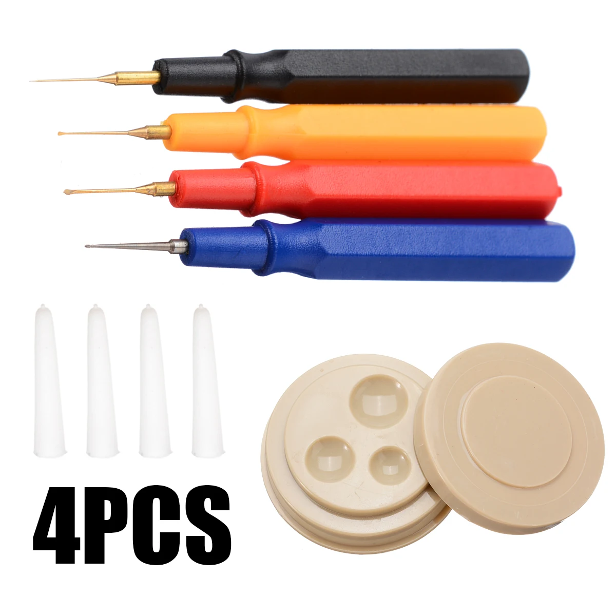 1pcs Oil Cup + 4pcs Oil Pen Assortment Watch Tool Kit Watch Oiler Kit Repair Tool Watch Oiler Set for Watchmaker