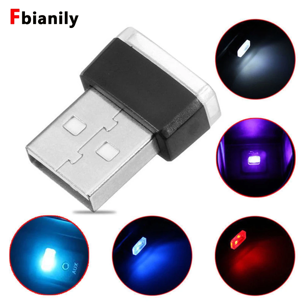 Multifunction USB LED Atmosphere Lights Decorative Lamp Emergency Lighting Universal PC Portable Plug and Play | Лампы и освещение
