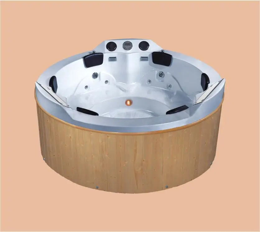 2200mm Round Swimming Pool whirlpool Bathtub Hydromassage Surfing SPA Multy People Seats With TV/DVD NS2004 2200mm Round Swimming Pool whirlpool Bathtub Hydromassage Surfing SPA Multy People Seats With TV/DVD NS2004
