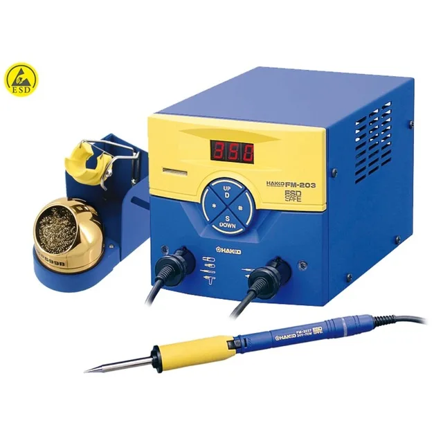 

FM-203 ESD-Safe Dual Port Soldering Station(AC 220V)