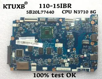 

KTUXB Lenovo CG520 NM-A804 motherboard for Lenovo 110-15IBR notebook motherboard CPU N3710 RAM 8G DDR3 100% test work