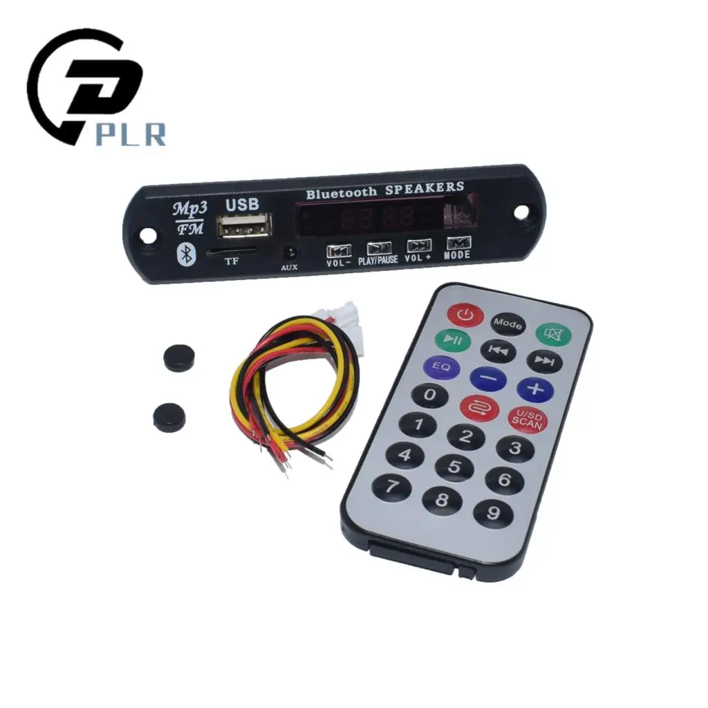 1 набор стандартных беспроводных Bluetooth 12 в MP3 WMA декодер плата аудио модуль TF USB