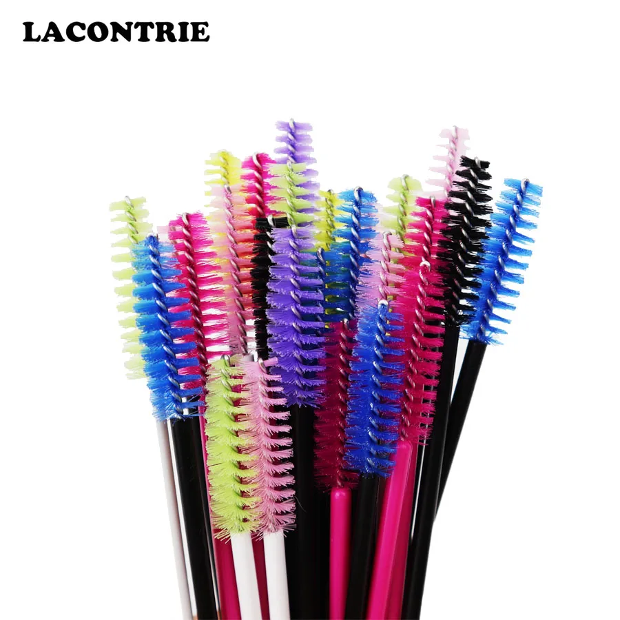 

50/100/150 pcs Disposable Brush Eyelash Brushes Disposable Eyelash Mascara Spoolie Brushes Applicator Brushes