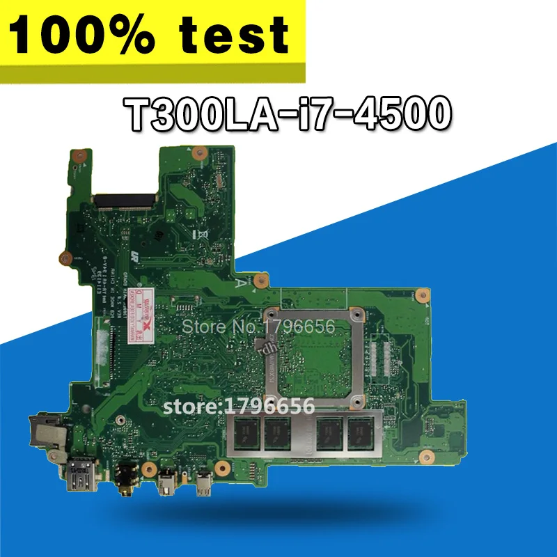 T300LA материнская плата I7 4500 4 ГБ для For Asus T300L ноутбука Материнская Тест 100%