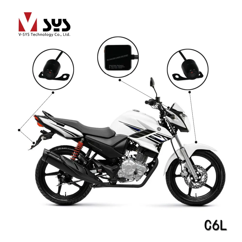 

SYS C6L Mini Size Motorcycle Riding Camera Camcorder HD 720P Waterproof Separating Lens Motorcycle Action Camera DVR