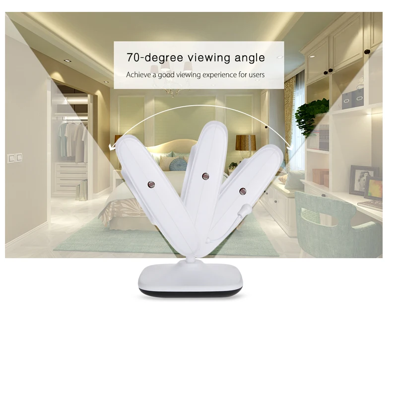  MBOSS 7.0inch Baby Monitor 720P HD Wireless Color Baby Monitor With Night Vision Camera Lullabies S
