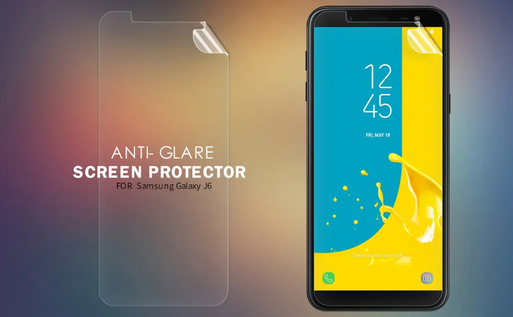 2 PCS NILLKIN Film For Samsung Galaxy J6 Screen Protector Anti-Glare Matte Super High Clear Protective | Мобильные телефоны и