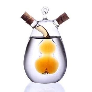 

Glass Cruet Olive Oil Dispenser Bottles Gravy Boats Pourer Spout Decanter Oil Vinegar Bottle Sauce Container Pot Kitchen Tools