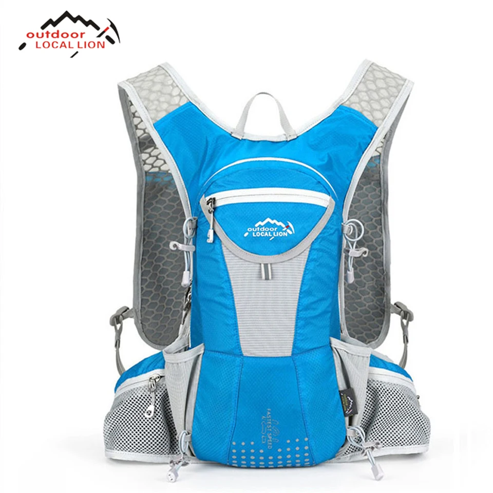LOCAL LION 12L Waterproof Polyester Bicycle Backpacks Ultralight Sport