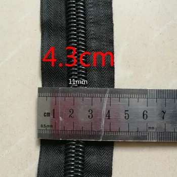 

100 yards/lot Continuous Zipper chain ROLL TAPE black zippers repair FOR BOX suitCASE tent SLEEPING BAG Sewing Accessories