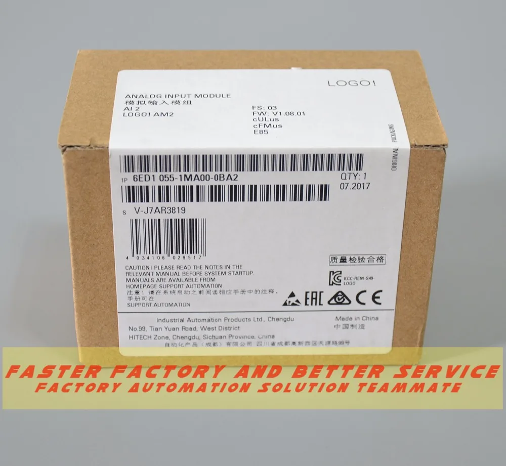 Заводской запечатанный 6ED1055-1MA00-0BA2 6ED1 05-1ma00-0ba2 Запчасти и аксессуары