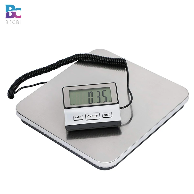 

BECBI 220LBS/100KG Post Office Scale Smart Digital Shipping Weight Scale,UPS USPS Postal Heavy Duty Luggage Industrial Scale