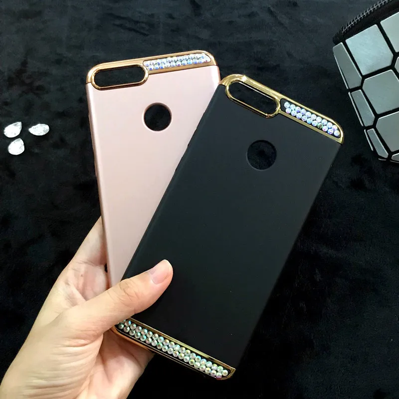 3 IN 1 phone Case for P Smart Huawei Nova 2 lite Plus 3i 3e 2i 2s cover Y9 Y5 Y6 Y7 Prime 2018 Y3 Pro 2017 |