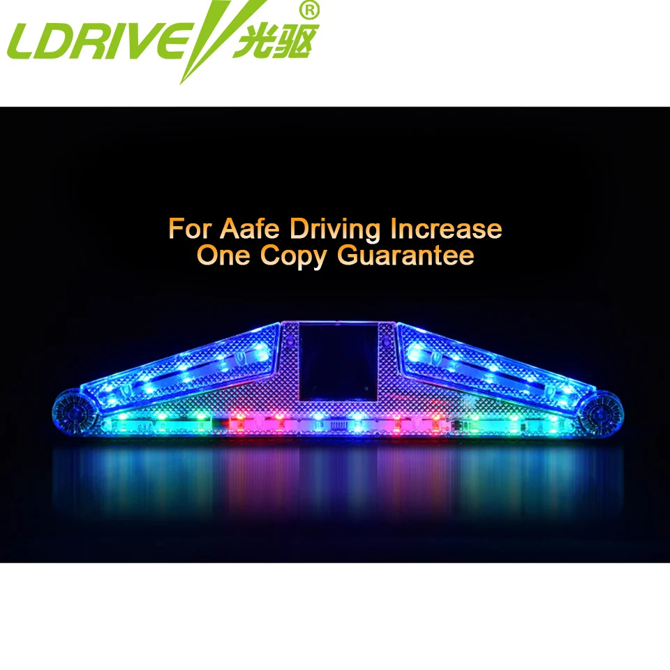 LDRIVE Car Light LED Lamp Tail Light Assembly Interior Accessories Car Styling Car Fog Lamp Daytime