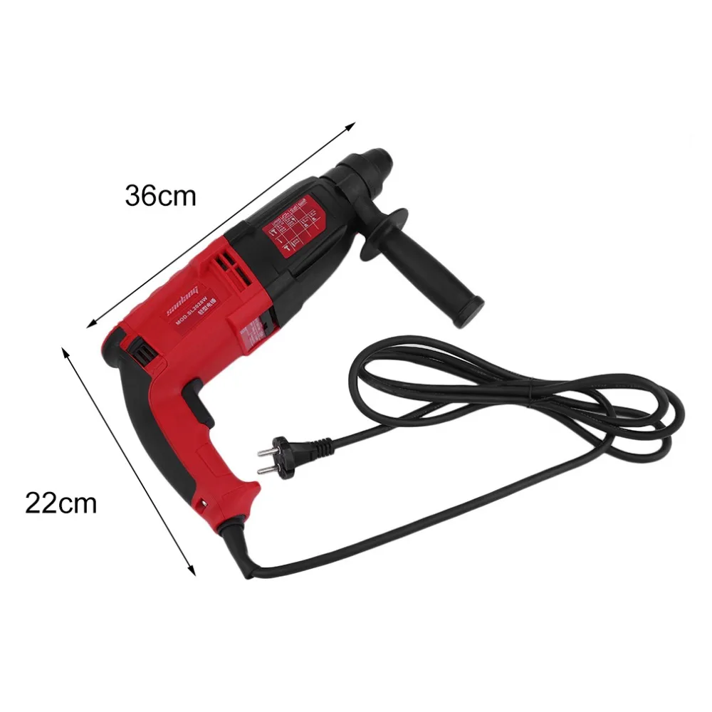 

1050W High Power Impact Professional Electric Drill Wall Wood Metal Hammer Drill Set Power Tools Accessories