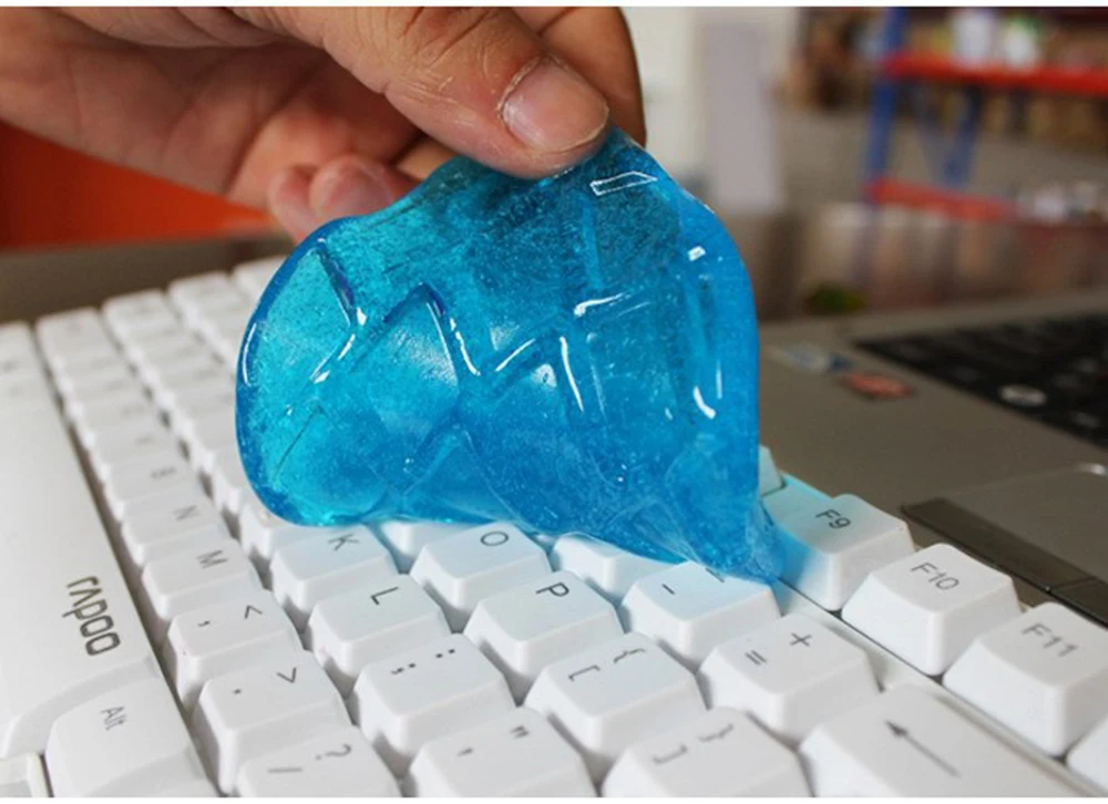 Новая клавиатура Lizun Slime клей волшебный гель Супер Пыль Чистая глиняная грязь принадлежности игрушки хлопок талисманы для клавиатуры ноутбука