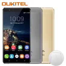 Oukitel U16 Max Smartphone Android 7.0 MTK6753 Octa Core ROM 32G+RAM 3G 6.0 inch Fingerprint Touch ID 13.0MP 4000mAh Cellphone