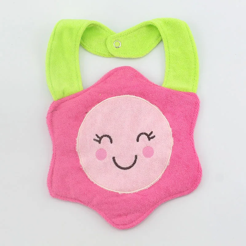 

cartoon Baby Kids Bibs Toddlers Saliva burp boys girls newborn Feeding lunch Animals infant Burp Cloths Children stuff