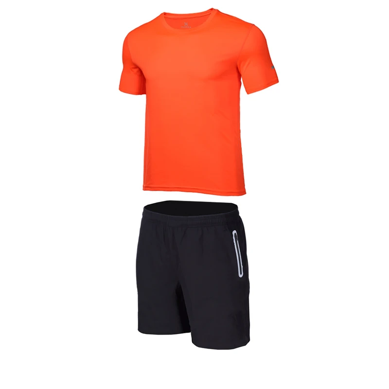 Детские спортивные костюмы для фитнеса спортивная одежда с короткими рукавами для мальчиков тренировочная одежда баскетбольные футбольные майки для футбола - Цвет: X642 1620