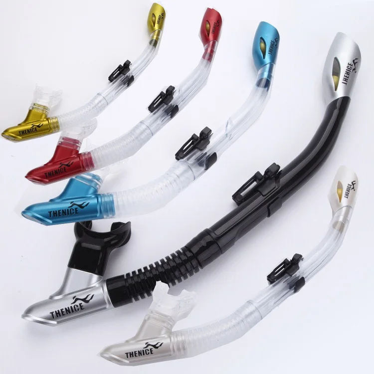 

TheNice Professional full Dry snorkel Aqualung Free snorkeling diving Equipment Underwater swimming breathing Tube Spearfishing