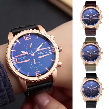 

High-End Fashion Men's Stainless Steel Watch Analog Alloy Quartz Men's watch Wrist Party decoration suit Dress Watch gifts male