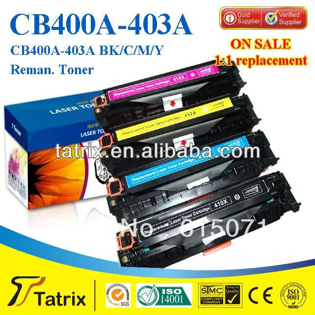 

FREE DHL MAIL SHIPPING ,CB401A Toner for HP Color laserJet CP4005n Printer Toner Cartridge. Best CB401A Toner