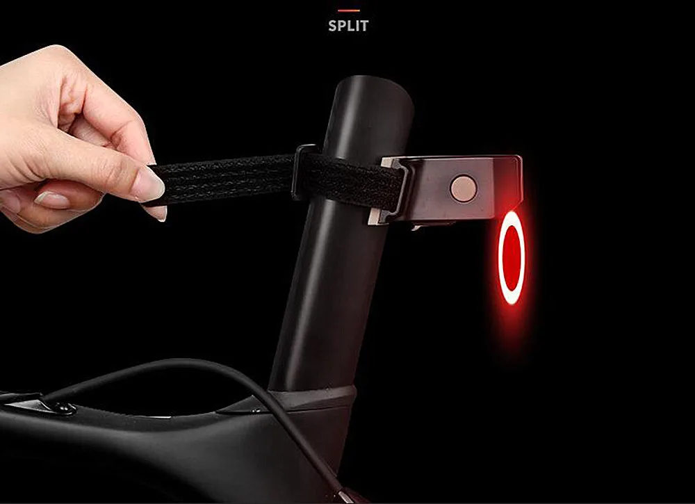 Zacro Multi Lighting Modes Bicycle Light USB Charge Led Bike Light Flash Tail Rear