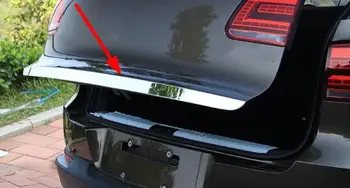 

Stainless steel Chrome Rear Trunk Lid Cover Trim For VW Tiguan 2010 2011 2012 2013 2014 2015