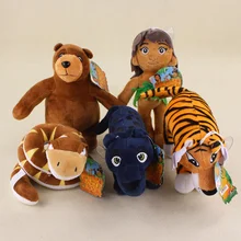 5 styles cosplay The Jungle Book tiger bear snake Plush soft stuffed animals Toys for kids
