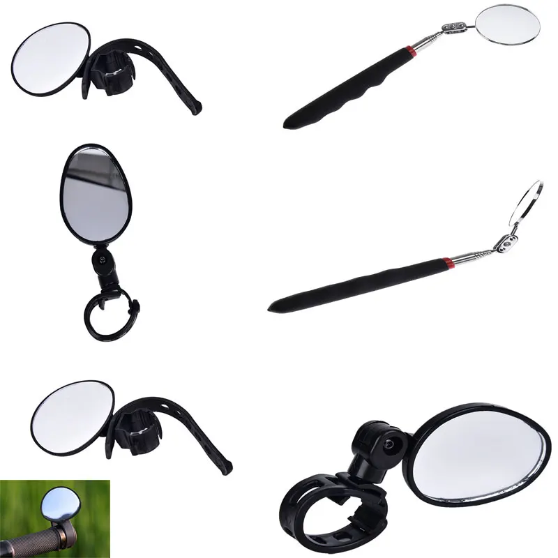 Bicycle Mirror Universal Handlebar Rearview Mirror 360 degree Rotate