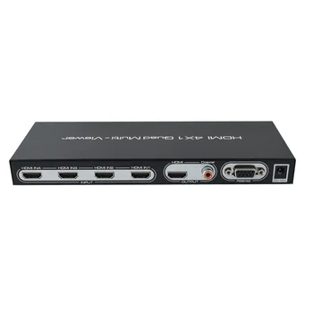 

HDMI 4X1 Quad Multi-Viewer Quad Multi-viewer HDMI Quad Screen Real Time Multiviewer 1080p HD Display simultaneously