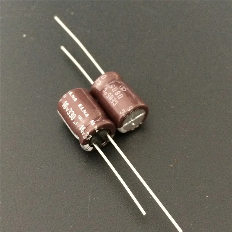 10pcs 330uF 16V Japan Japan ELNA 8x11.5mm 16V330uF Low Impedance Audio