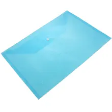 Пресс шпильки закрытия A4 документ файл держатель мешка синий