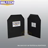 Ballistic Panel BulletProof Plate NIJ Level 3A & NIJ 0101.07 Level HG2 10 x 12 Shooters Cut Pair Aramid Soft Body Armor-MILITECH ► Photo 1/6