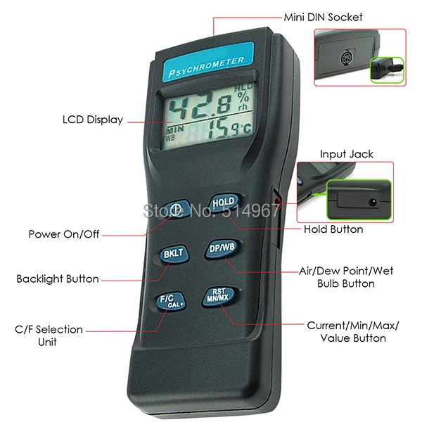 4-gain-express-gainexpress-Moisture-meter-8723-Parts