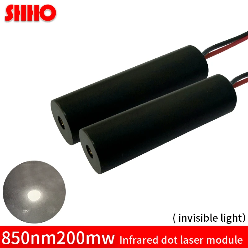 Focus adjustable 850nm 200mw infrared dot laser module size 12*42mm invisible light IR laser locator fill-in light night vision Focus adjustable 850nm 200mw infrared dot laser module size 12*42mm invisible light IR laser locator fill-in light night vision