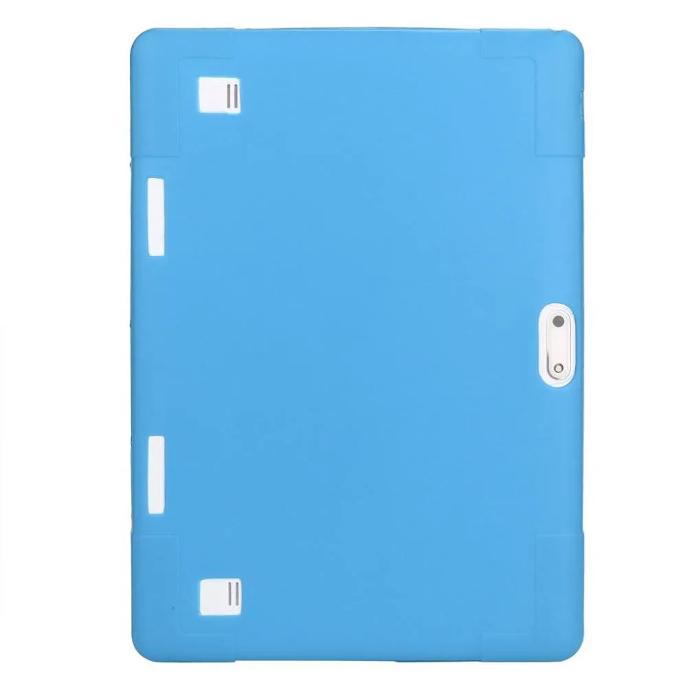 Ударопрочный Мягкий модный универсальный силиконовый чехол для 10 10,1 дюймов Android Tablet PC+ Карандаши+ пленка# T2