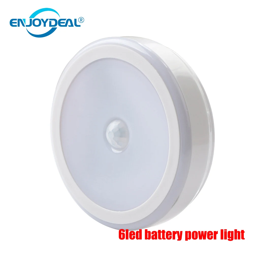 

5LED/6LED Corridor Night Light Wireless Infrared Remote Control Body Motion PIR Sensor Light Control Wall Light USB Rechargeable
