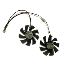 T129215SU GIGABYTE RX570 RX580 GPU VGA Alternative Cooler Cooling Fan For gigabyte GTX1070/1060 Graphics Cards As Replacement