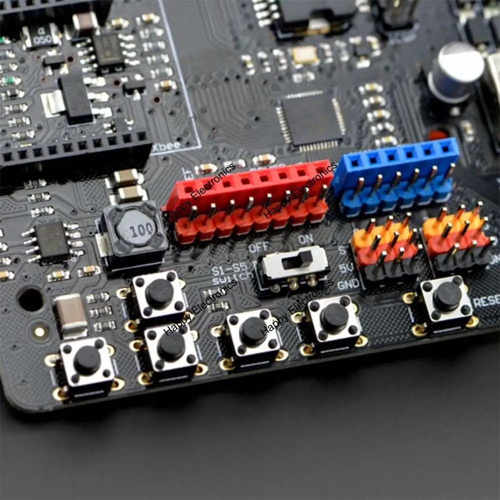 DFRobot Romeo V2 все-в-одном контроллер ATmega32U4 интегрированный драйвер двигателя/Xbee разъем/расширение датчика совместим с arduino