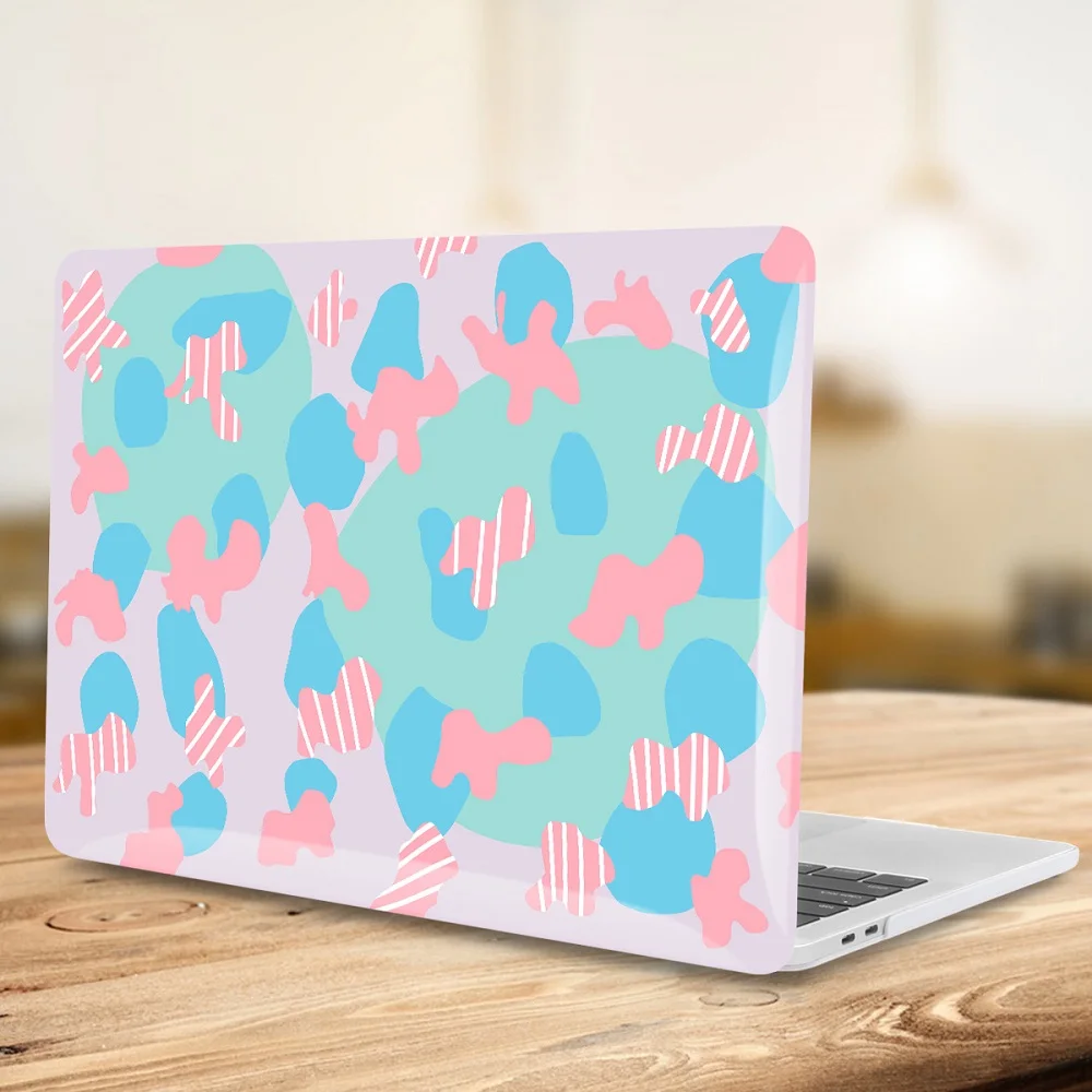 Летний стиль листьев узор Жесткий чехол для Macbook Air 11 12 13 Laptop Sleeve Mac book Pro 13 15 A1989 A1706 с retina