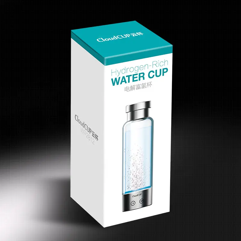 Подлинная облако чашка японский Титан качество богатых водородом стакана воды Ионизатор Производитель супер антиоксидантов Смарт-Кубок водорода бутылки