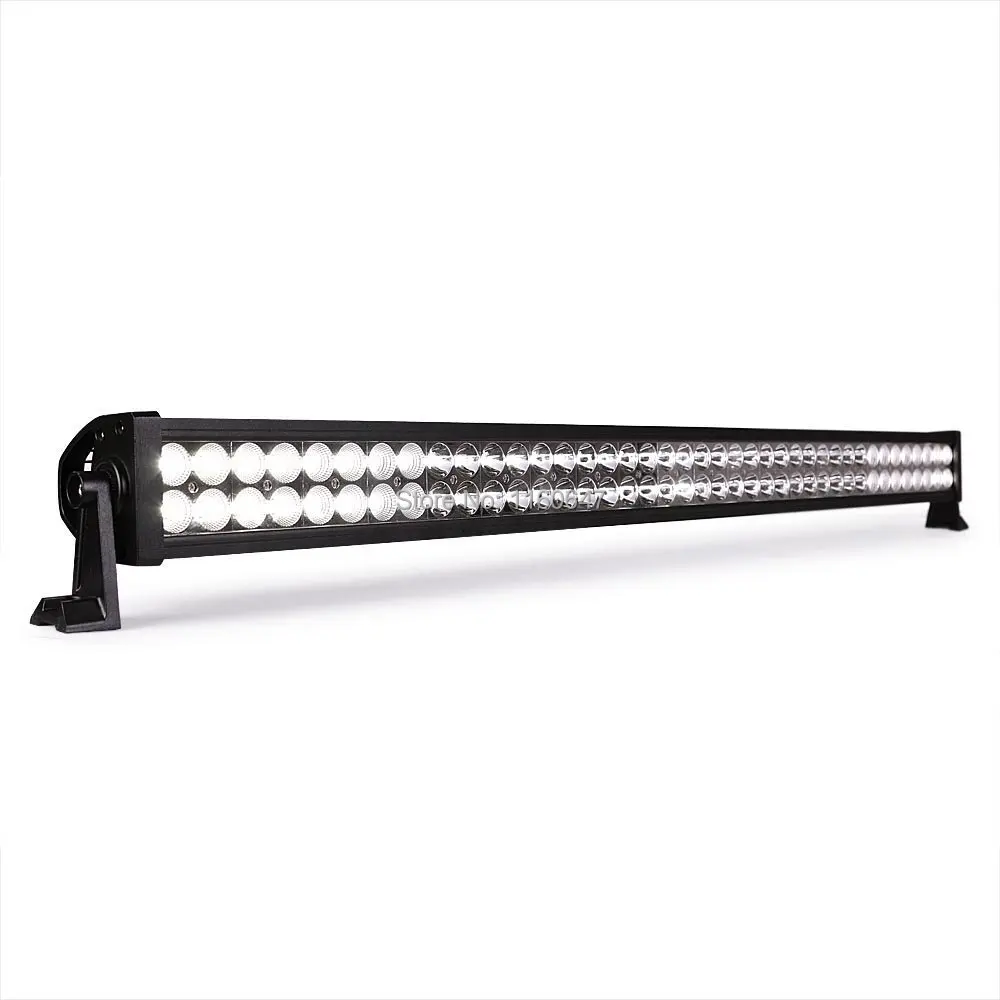 Super Bright 15000lm LED Light Bar 240W Flood Spot Combo Beam 42 inch