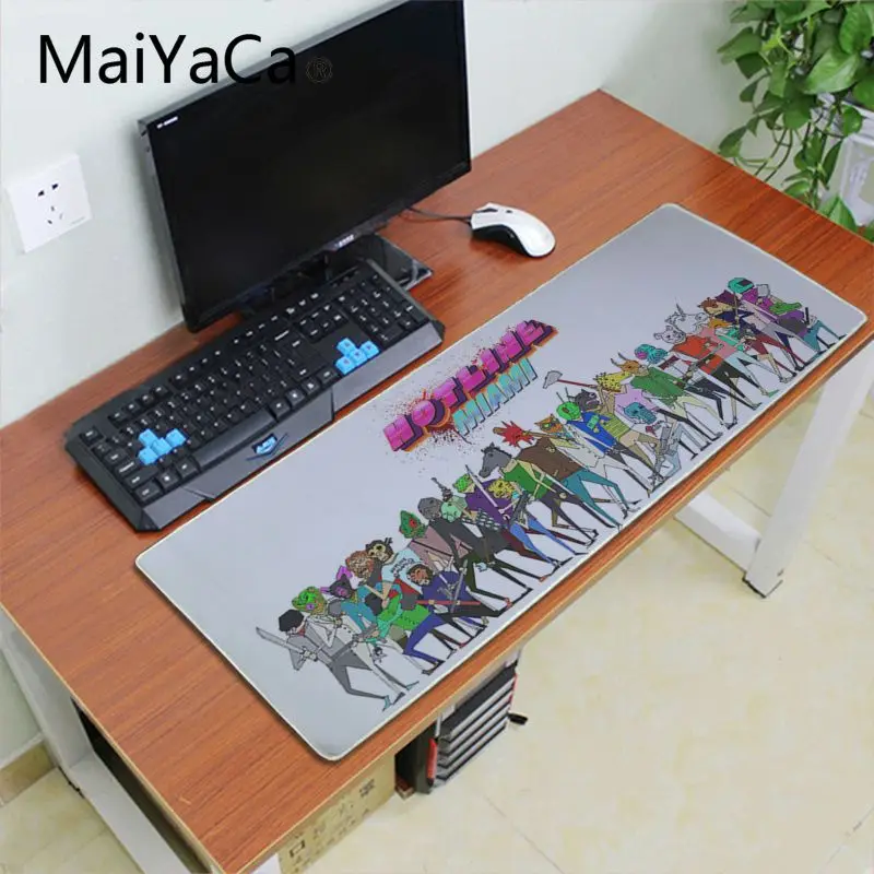 Maiyaca Hot Line, коврик для мыши, геймер, игровые коврики для ноутбука, игровой коврик, 700*300 мм, большой коврик для мыши, скоростная клавиатура, коврик для мыши для dota2
